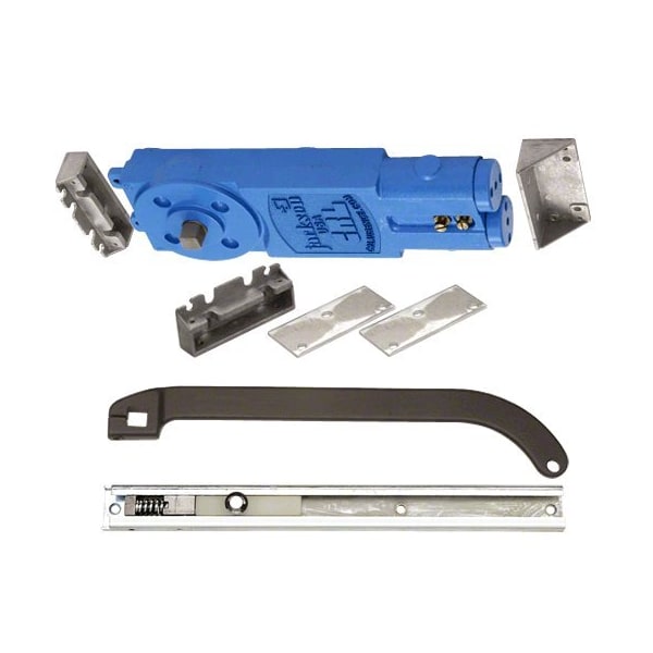 Jackson Adjustable Spring Power Multi Size 105DegNo Hold Open Overhead Concealed Closer W/ P Offset Slide 21201P31317 - main